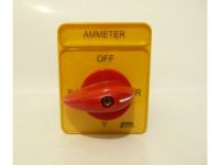 Ammeter Selector Switch, SA16-4-3 61325 B03, SARA, Italy 