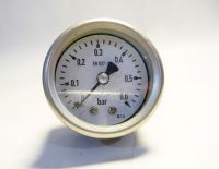 Pressure Gauge, EN837-1, 0~0.6 bar, 40mm Dial, Made in China
