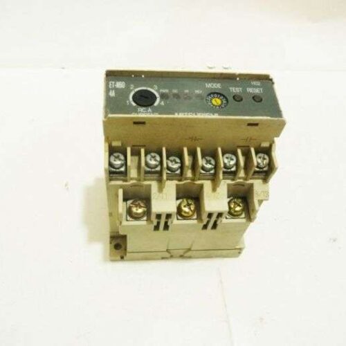 Electronic Protection Relay, ET-N60, 4A, Mitsubishi, Made in Japan