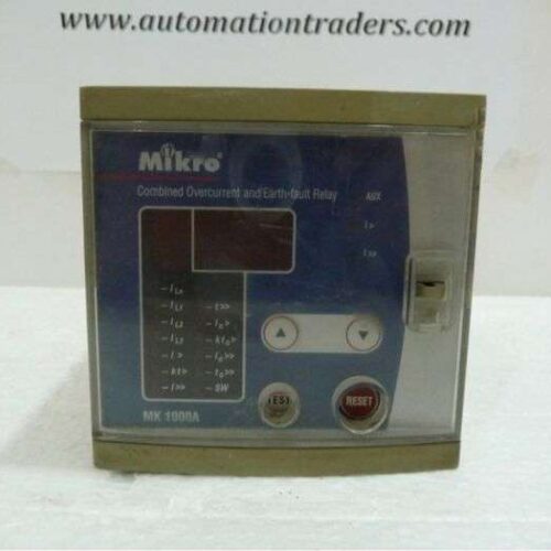 Combined Overcurrent & Earth Fault Relay, MK1000A, Mikro, Made in Malaysia