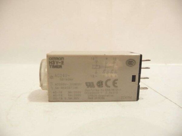 Electronic Timer Relay, H3Y-2, 10 SEC, Omron, Made in China - Image 2