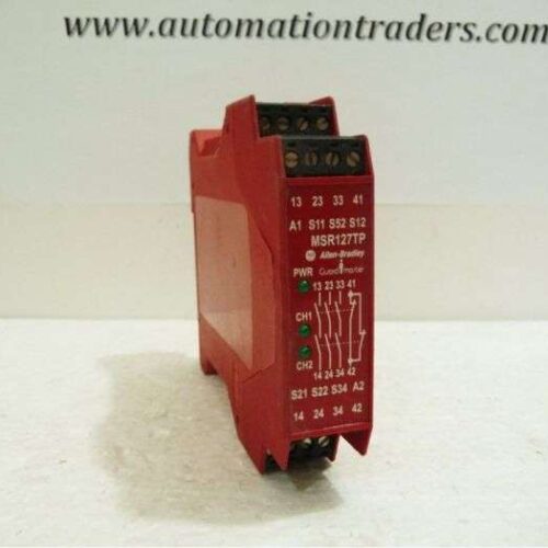 Safety Monitoring Relay, MSR127TP, Allen-Bradley, Made in Dominican Rep.