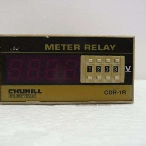 Digital Meter Relay, CDR-1R-0, AC250V 3A, Chunil Electric, Made in Korea