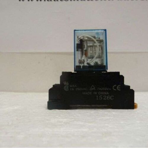 Electromagnetic Power Relay with Base, MY2J, Omron Corporation, Made in Japan