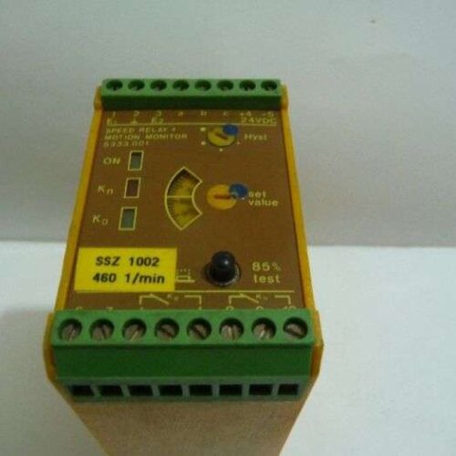 Speed Monitor Relay, 5333.001, 508789/3, Rheintacho