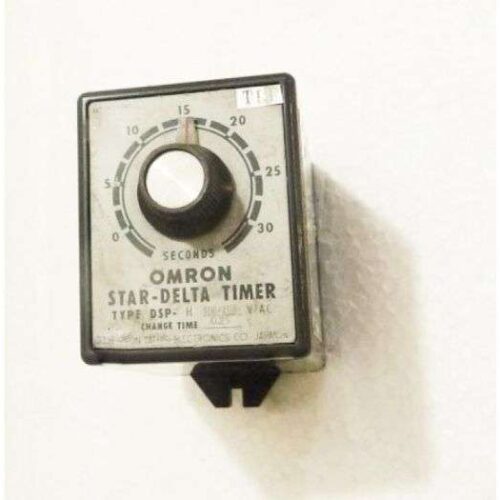 Star-Delta Timer, DSP-44A048E, Omron Corporation, Made in Japan