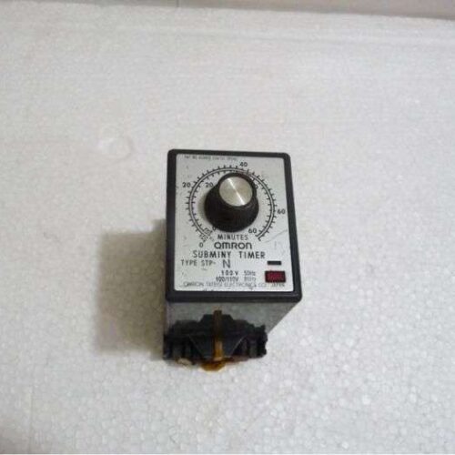 Subminy Timer with Base, STP-N, Omron Corporation, Made in Japan