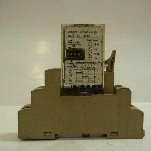 Electromechanical Timer Relay with Base, H3RN-1, Omron Corporation, Made in Japan