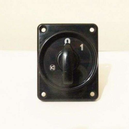 Black Rotary Switch, 537203 ,0/1, KI Electronics, Made in Korea