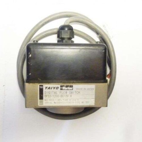 Digital Flow Switch, DFS3-1200-DC12V-X, Taiyo, Made in Japan