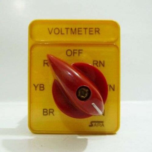 Rotary Switch Voltmeter, SA16-7-3/61313 B03, SARA Made in China