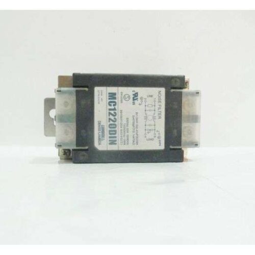 Noise Filter, MC1220DIN, 250VAC 20A, Densei Lambda, USA