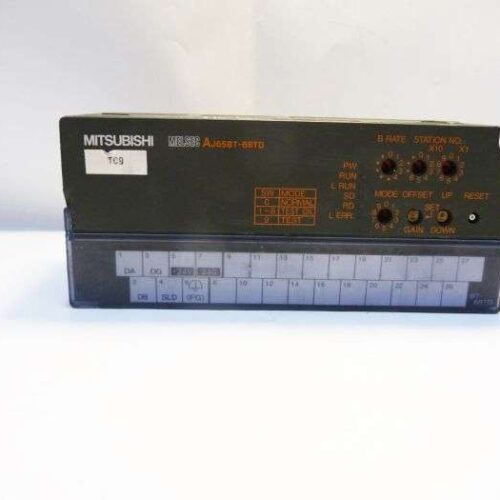 Thermocouple I/O Module, AJ65SBT-68TD, Mitsubishi, Made in Japan