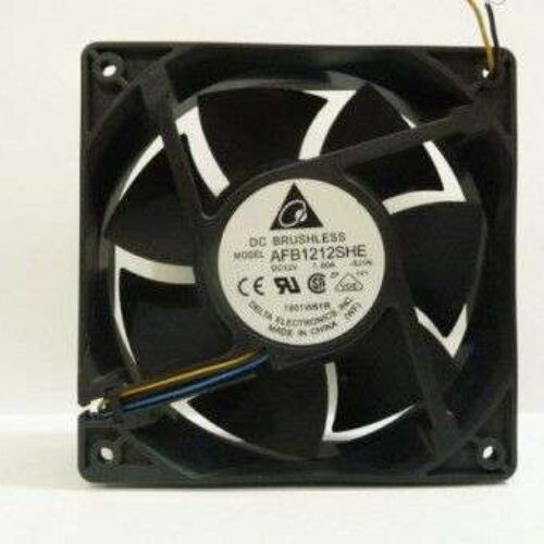 Cooling Fan, AFB1212SHE, DC12V 1.60A, Delta, Made in China