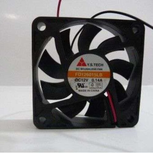 Cooling Fan, FD126015LB, 12 VDC, Y.S. TECH, Made in China