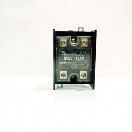 Solid State Relay (SSR) with heat sink, SDA1-225Z, Union Elecom, Made in Korea