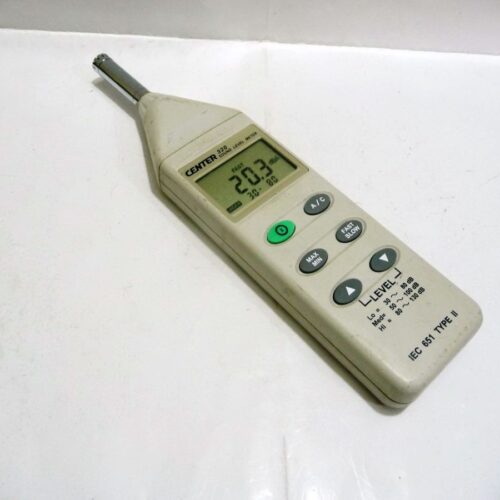 Sound Level Meter, IEC 651 TYPE II, 9v Battery, Center 320, Made in USA