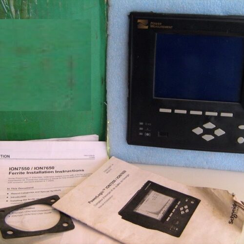 Power Logic Analyzer, ION7500, P7500A0C0B6A0A0A, Schneider Electric, Made in USA