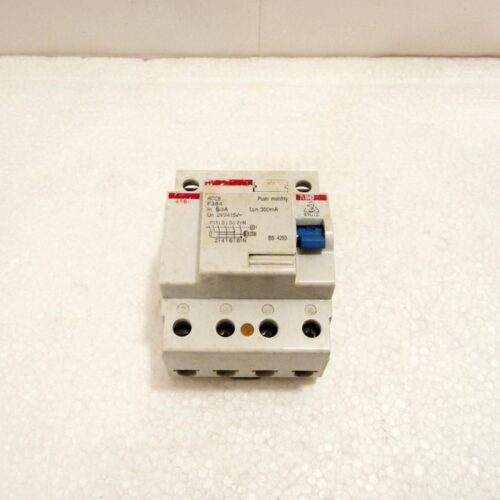 Residual Current Circuit Breaker (RCCB) F364, 60A, 300mA, ABB, Germany