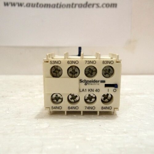 Auxiliary Contact Block, LA1KN40, Schneider Electric, Made in France