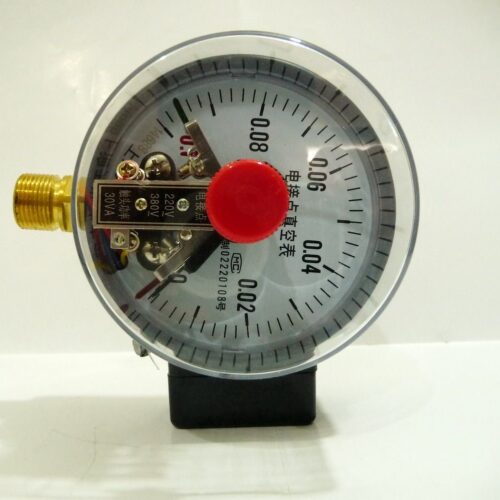 Electrical Pressure Gauge, YXC100, 02220108, -0.1-0 Mpa, Hangzhou China