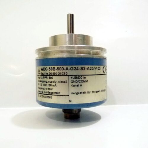 Rotary Encoder, WDG58B-500-A-G24-S2-A25, Wachendorff, Germany