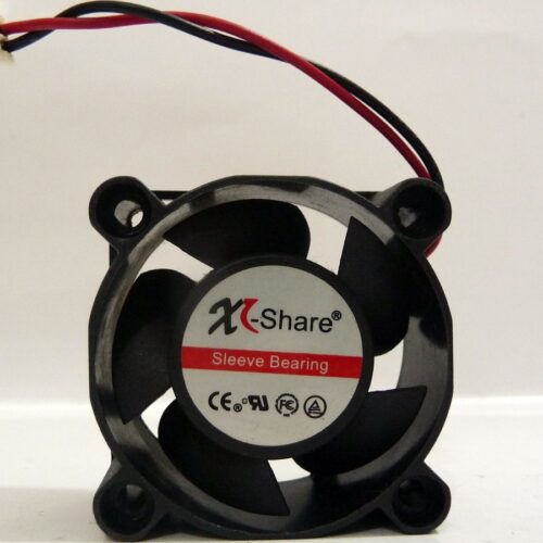 Axial Fan, XL-Share, Sleeve Bearing 2 wire, 12 VDC, XL-Share, China