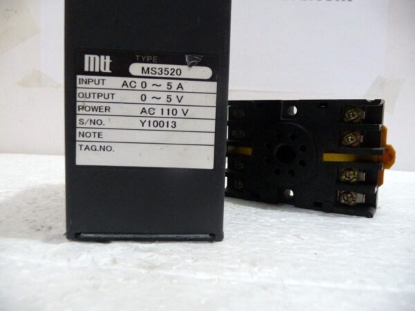 Quick One CT Converter with Base, MS3520, MTT, Made in Korea - Image 3