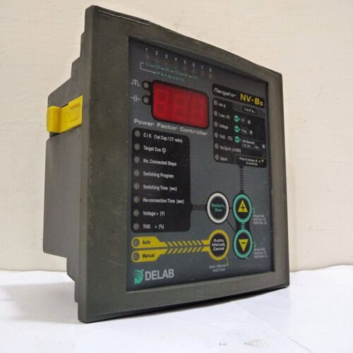 Power Factor Controller, NV-8s, TM-20317-N, Delab, Made in Malaysia