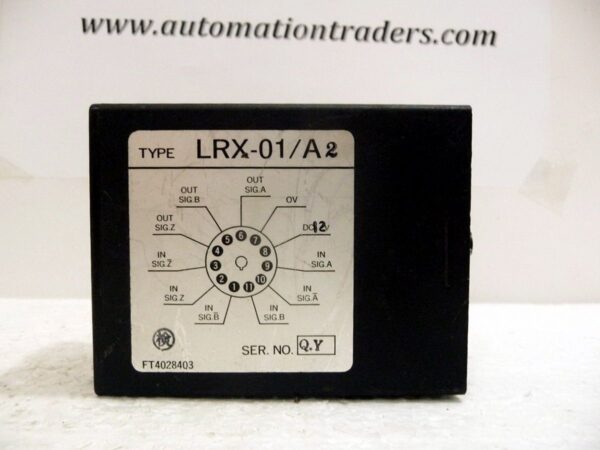 Controls Receiver, LRX-01/A2, Yaskawa, Made in Japan - Image 3