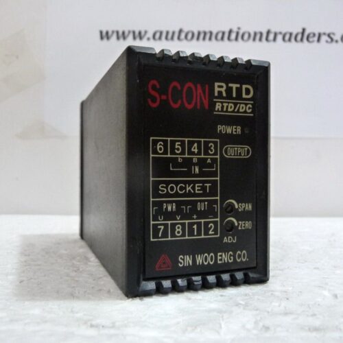 Isolated Signal Converter, S-CON RTD (ISO), SIN WO ENG, Korea