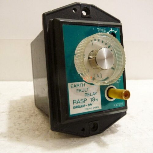 Earth Fault Relay, K47225, KASUGA-MH, Made in Japan