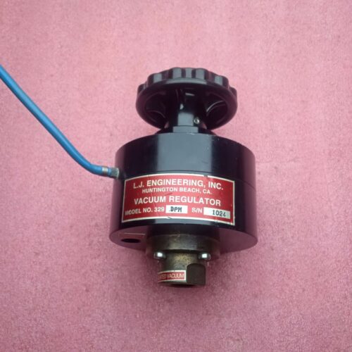 L.J. Engineering Vacuum Regulator 329-DPM, SN-1024, L.J. Engineering USA