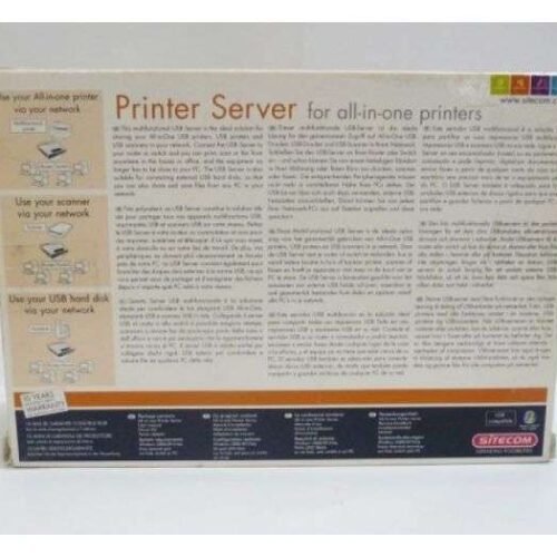 Printer Server for All-In-One Printers, LN-308 v1 001, Sitecom, Taiwan