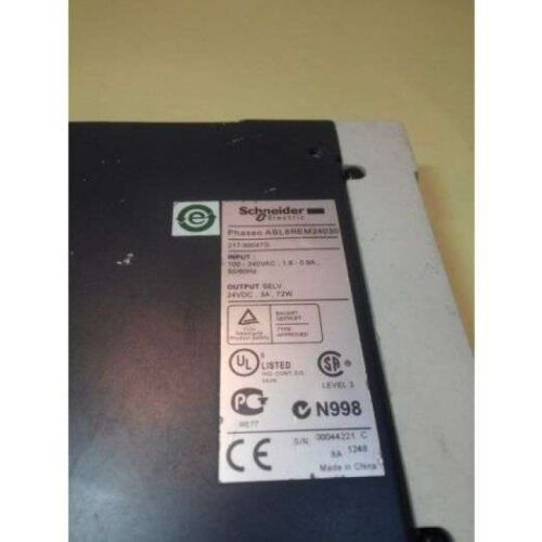 Power Supply DIN Rail, ABL8REM24030, Schneider Electric, Made in France