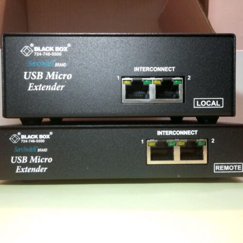 USB Micro Extender, KVM DUAL HEAD WITH USB, ACU4201A, Black Box USA