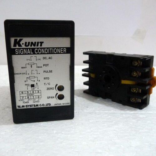 K-Unit Signal Conditioner, KAC-A7A-F, M-System, Made in Japan