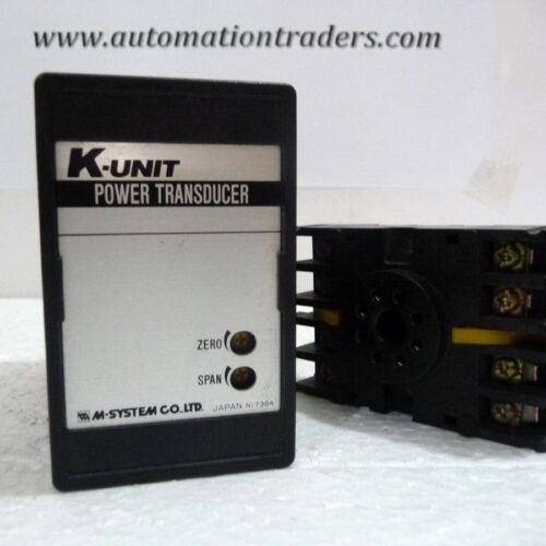 K-Unit Power Transducer, KEHZ-21A-F, M-System, Made in Japan