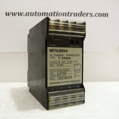 AC Current Transducer, T-51HAA, Mitsubishi Electric, Made in Japan